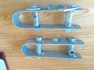 Trellis Wire Tensioner Galvanized Anti Hail One Hole Anchor Clamp Support Clamp