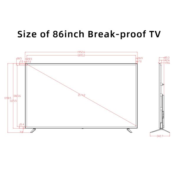 Téléviseurs intelligents 4K de qualité commerciale 86 pouces, fabricant de téléviseurs intelligents OEM, solutions d'affichage numérique, téléviseurs commerciaux en commande groupée