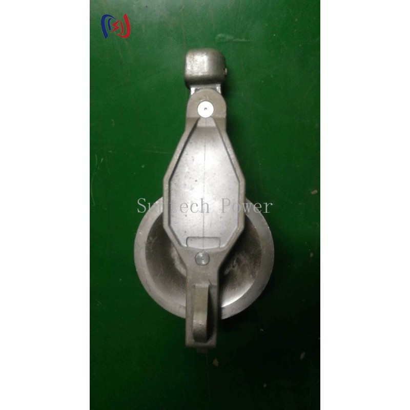 178x76mm Universal Conductor Stringing Block – 10KN Rated Load Lightweight 4.3KG Stringing Pulley
