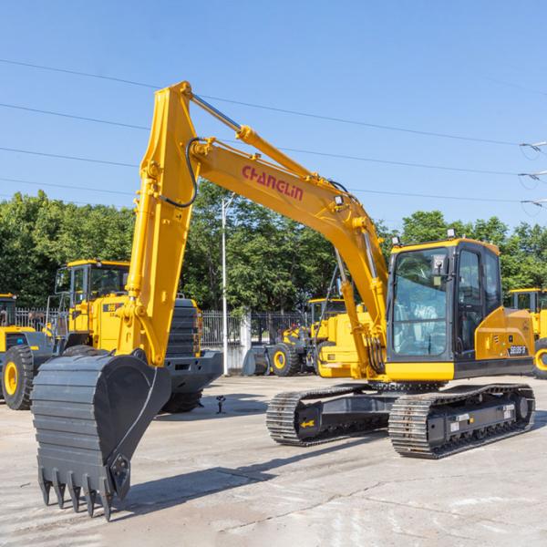 小型のミニ掘削機 ZG135S エルゴノミックなデザイン
