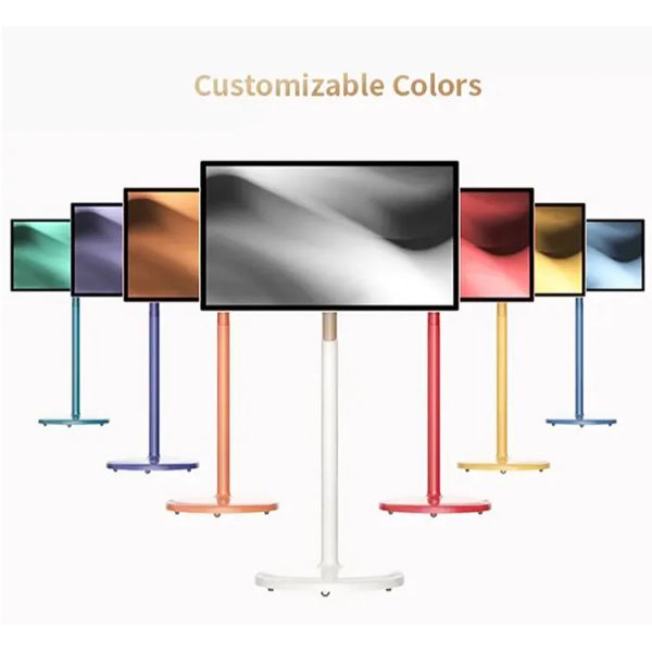 32'' Standbyme Touchscreen Monitor TV with White Cabinet 4GB/8GB 64GB/128GB/256GB