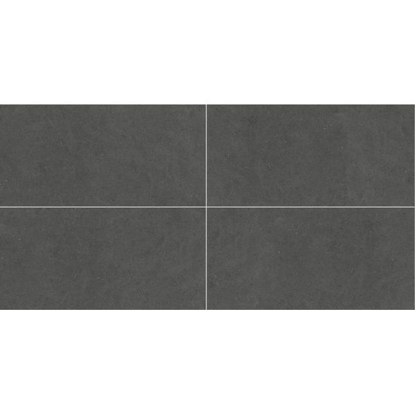 600x1200mm Dark Gray Matt Porcelain Tile for Bathroom and Bedroom