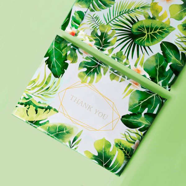 2.35Mil Printed Poly Mailer Bags Waterproof Courier Poly Bags