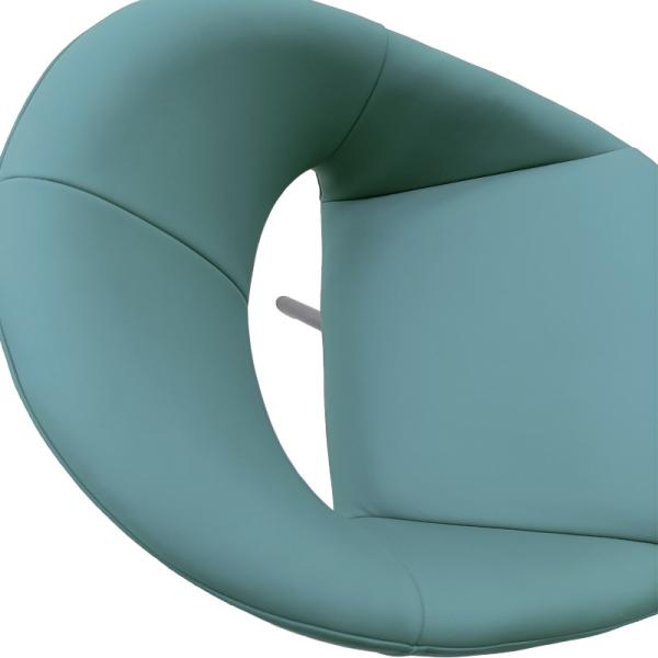 Swivel 360° Silicone Leather Rotating Dining Chairs