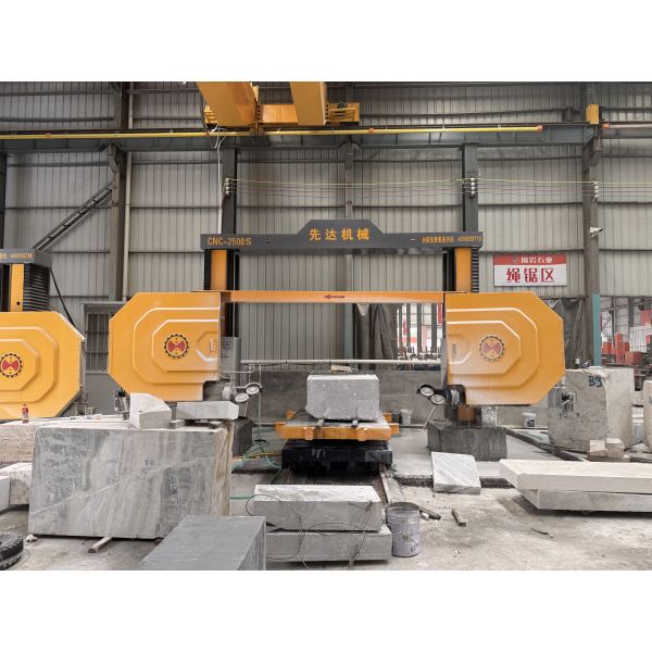 4 Axis CNC Diamond Wire Saw Machine for Granite and Marble Stone Cutting