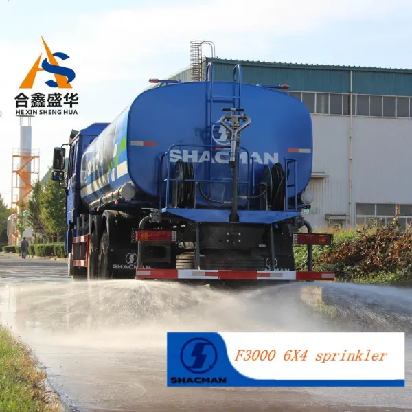 20000 Liters 25000 Liters Water Sprinkler Truck Shacman F3000 6X4