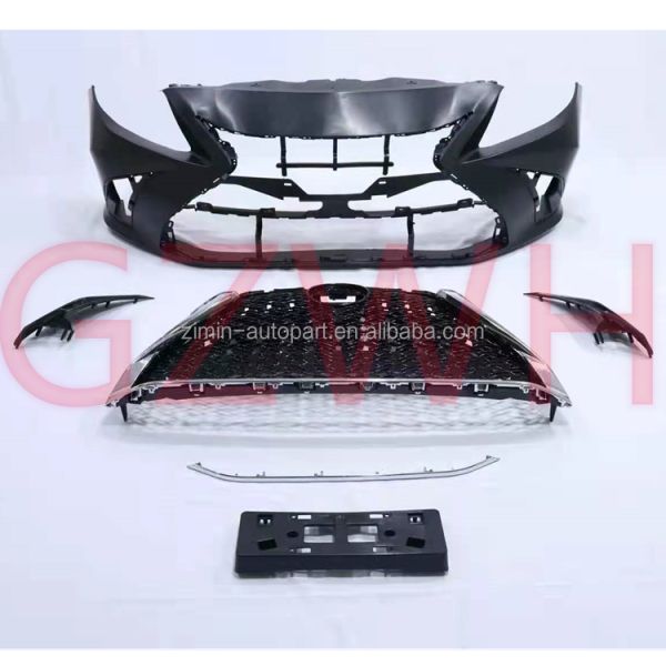 Toyota Corolla en plastique 2006-2013 Mise à niveau vers le LX Style Grille de rafraîchissement du visage Body Kit Noir