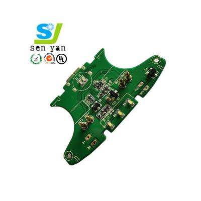 Custom HASL ENIG Electronic PCB Rigid PCB Board FR4 / Aluminum 2 To 18 Layers PCBA