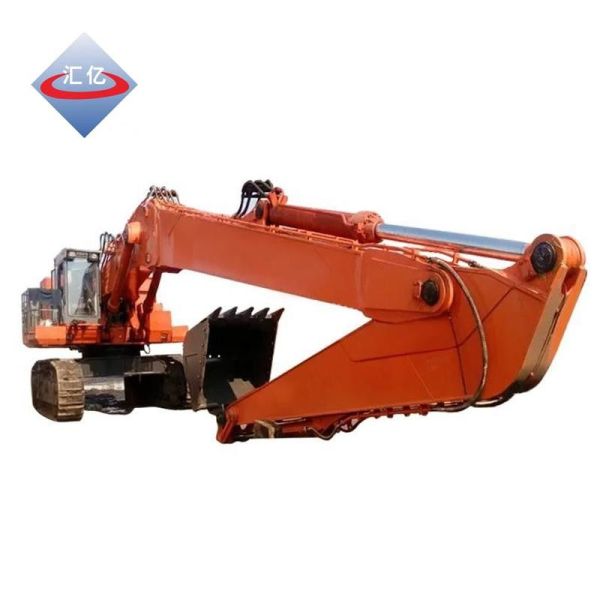 1.8 Cum Bucket Excavator Long Arm Excavator Telescopic Dipper Arm 6 Ton 15.5m