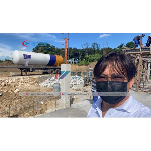 15 Tons LPG Gas Storage Tank