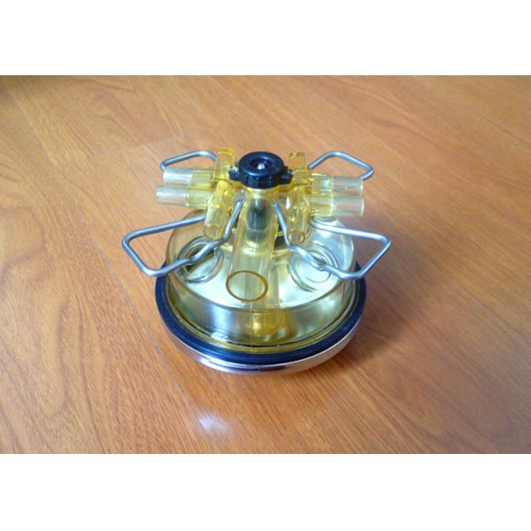 350ML  Type PC / PSU Milking Machine Claw With Plastic Cover