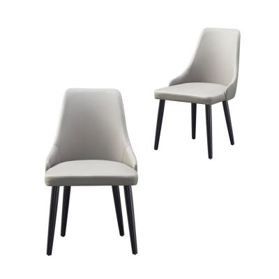 Stitch  Italian Style Dining Chairs 860mm Height High Back Leather
