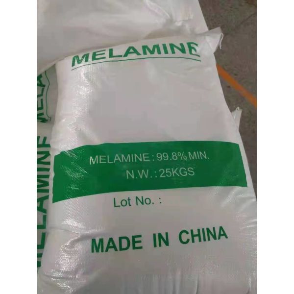 HS CODE 29336100 White Melamine Powder 99.8% Pure