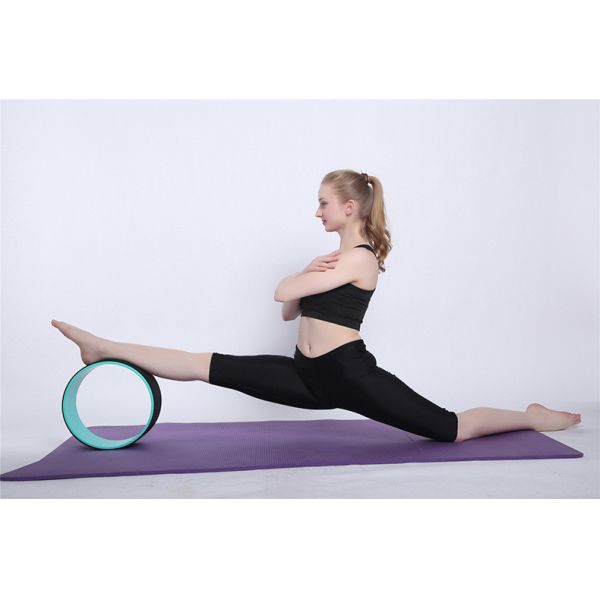 TPE EVA Yoga Back Roller Wheel Custom Logo For Back Pain