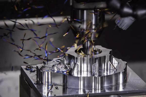 Aluminum Anodized 5 Axis Machined Parts , Finished Brass CNC Machining Parts