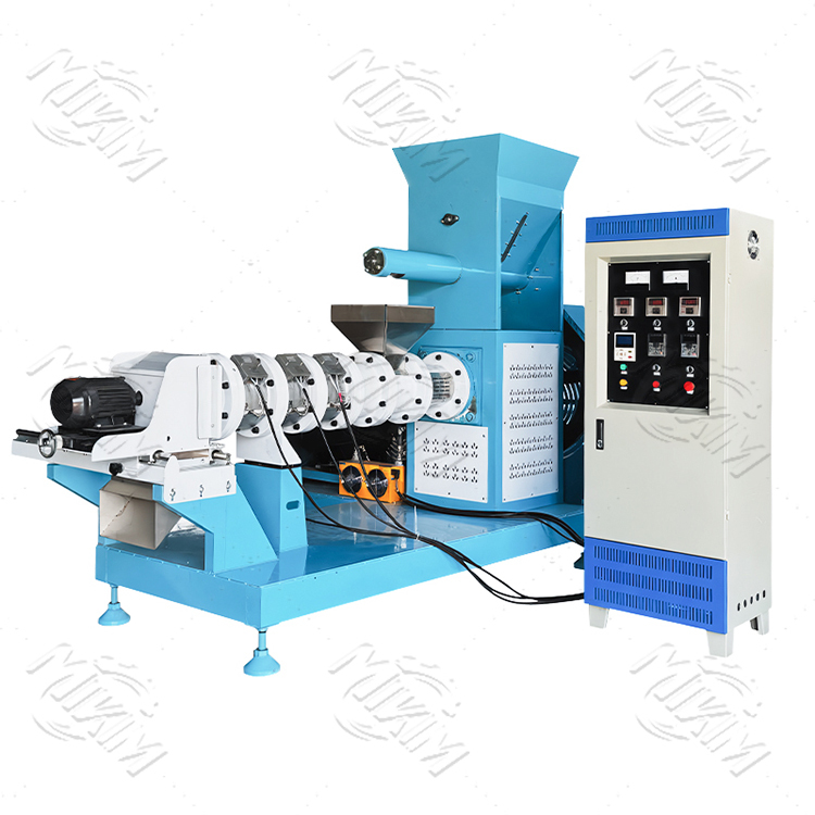 500-2000kg/h Large capacity High Productivity Feed Extruder Machine for Fish Dog Livestock Pellet Farm New Floating Gear Motor for Food