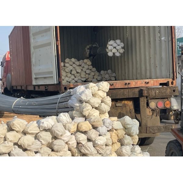 3.36mm Wire diameter  Galvanized Double Loop Quick Link Ties Wire for Wooden material securing