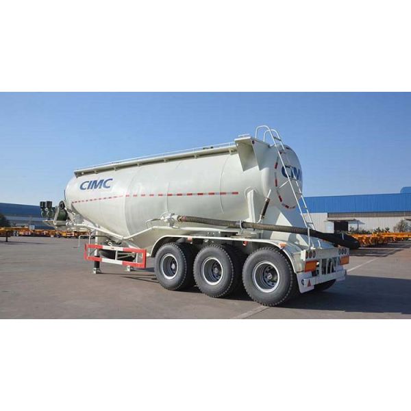 Steel Pneumatic 3 Axle 40 Tonne Bulk Powder Tankers