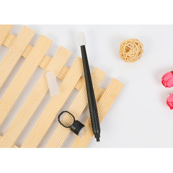 Customized #18U Black Manual Microblading Pen 3D Embroidered Effect