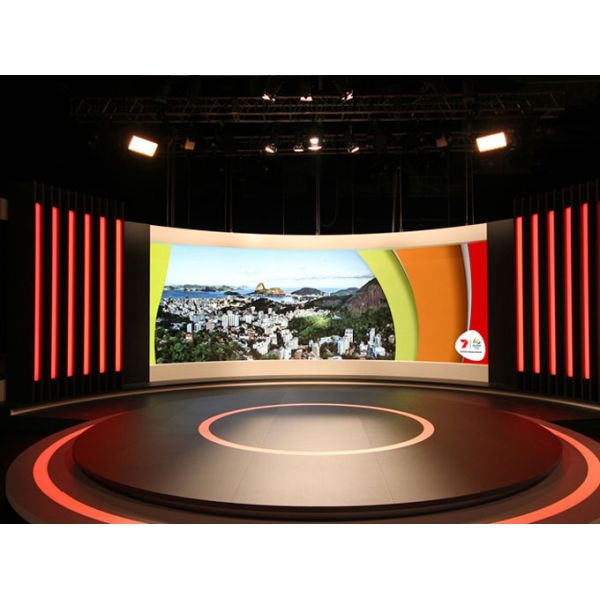 Ultra High Definition Small Pixel Pitch P1.9 Indoor LED Video Wall For TV Studio