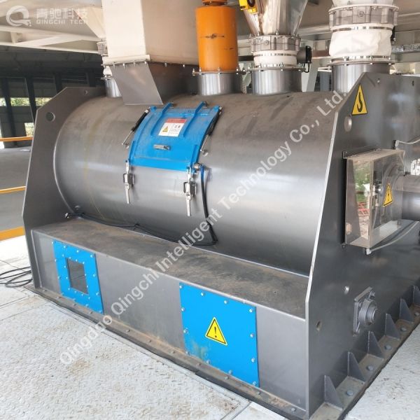 1T/H-30T/H Plough Shear Mixer Automatic Forced Double Shaft Mixer