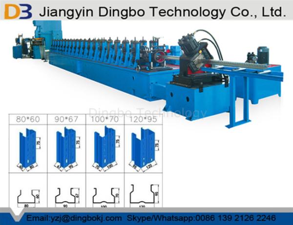 Memory Archway Gearbox Transmission Rack Upright Roll Forming Machine with 80 Tons Press Machine