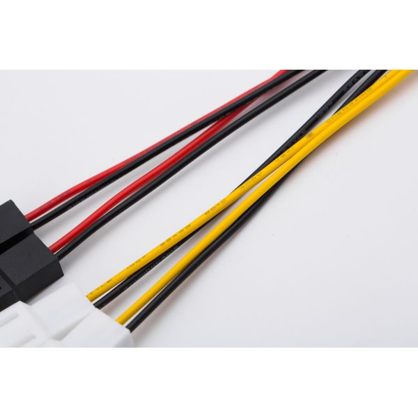 4 изоляция PVC силового кабеля Pin 12.5cm PCIE GPU Minig