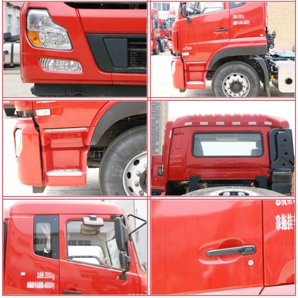 Lowest Distributor Dongfeng 10 Wheels Euro 4 Truck Tractor with 41-50t Load Capacity