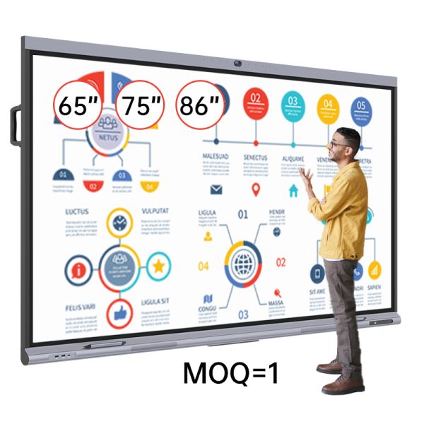 GK880T 55 65 75 86inch IPS HD 4K LCD Touch Screen Interactive Smart Board INTERACT BOARD Interact Board