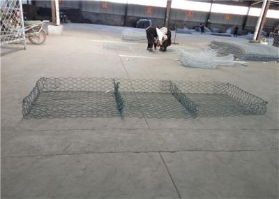 Desgaste da parede de pedra de Gabion da proteção da erosão - calibre de fio resistente de 2,2 ímetros