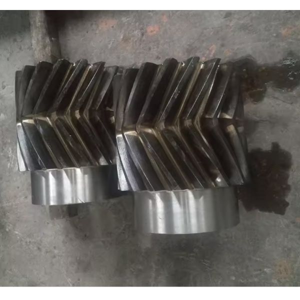 Customized Steel Forged  Gears 42CrMo4 Pinion Herringbone Helical Gear