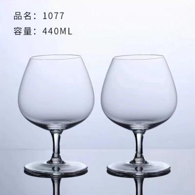 Luminous Stunning 15oz 440ml Stemless Wine Crystal Tumbler Glasses