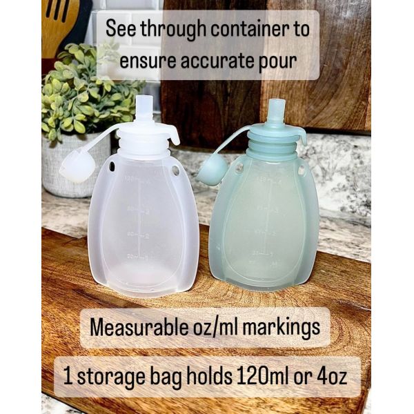150ML Reusable Silicone Breastmilk Storage Bags – Leakproof, BPA-Free, Freezer-Safe & Sterilizable Pouches For Pumping Moms Seeking A Sustainable And Safe Milk Storage Solution