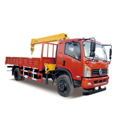 New 8 Ton Telescopic Boom Lorry Crane Truck Mounted Factory Price For Sale