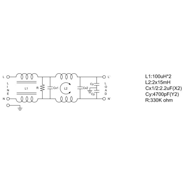 EMI YB24D4-10A-S низкопроходный фильтрует бытовые техники для того чтобы скрепить болтами вне низкопроходный фильтр