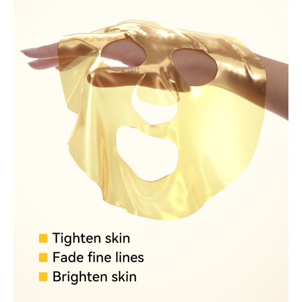 24K oro colágeno cara para mujeres antienvejecimiento cuidado facial máscara facial para piel sensible