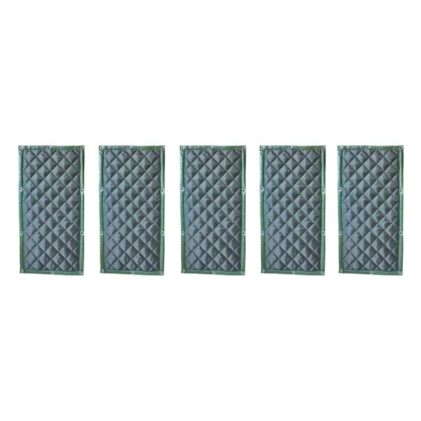 Customizable Outdoor Sound Barrier Panels Exterior Sound Blanket 15-18MM