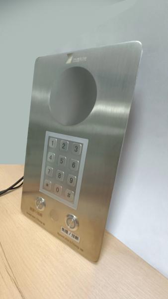 POE Sala Limpa de Aço Inoxidável Telefone À Prova de Vandalismo PONTO A PONTO