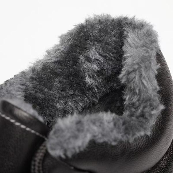 Winter Insulated Safety Work Boots Fleece Lined