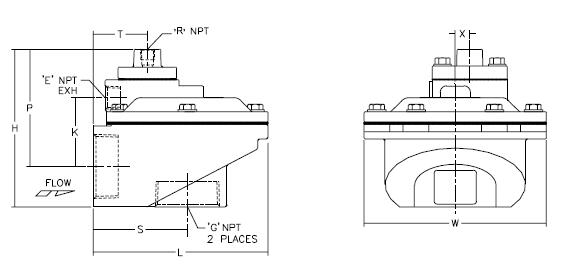 Клапаны реактивного сопла АСКО ИМПа ульс высокой подачи главные 8353 серии клапан патрона 3 дюймов алюминиевый серебряный