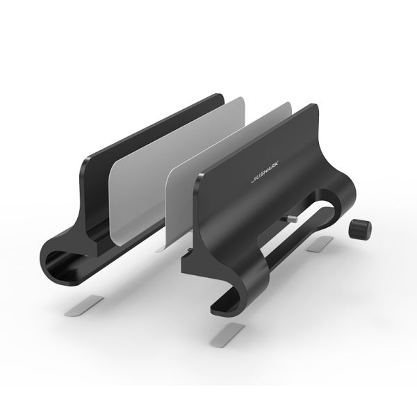 488g Aluminium Alloy Upright Laptop Stand 10mm Thick