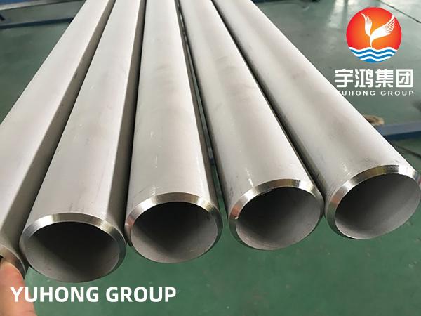 ASTM A312 / SA312 TP321 Stainless Seamless Pipe Plain End  Pickled And Annealed