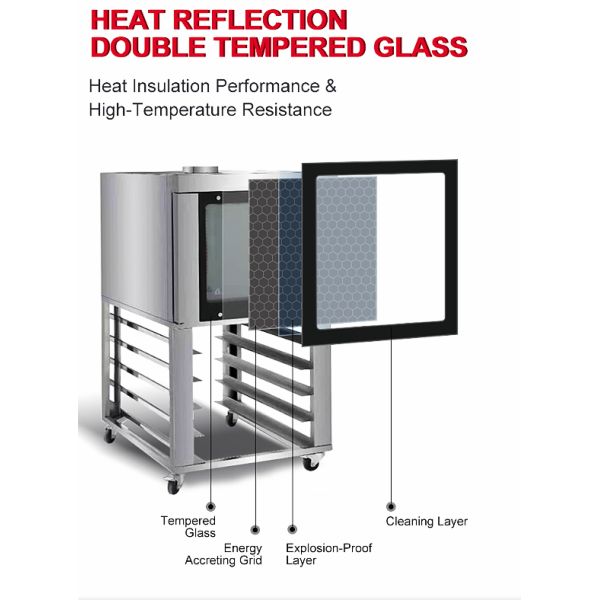 Professional Full Sets Commercial Ovens for High Productivity Bakery Kitchen Projects
