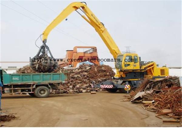 Durable Hydraulic Orange Peel Grab Excavator Grab Attachment Customized Capacity