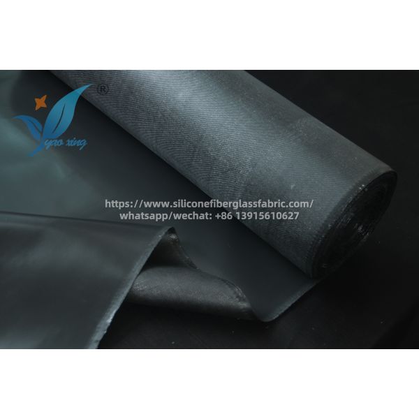 Certified 1.2mm Anti Static Fiberglass Silicone Fabric For Thermal Power Plant Insulation