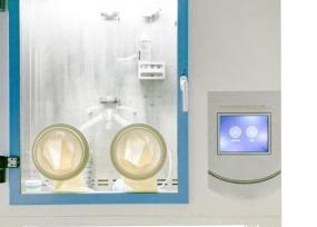 Double Pneumatic Contrast Sampling 10L/Min BFE Tester , Mask Particle Tester YY0469