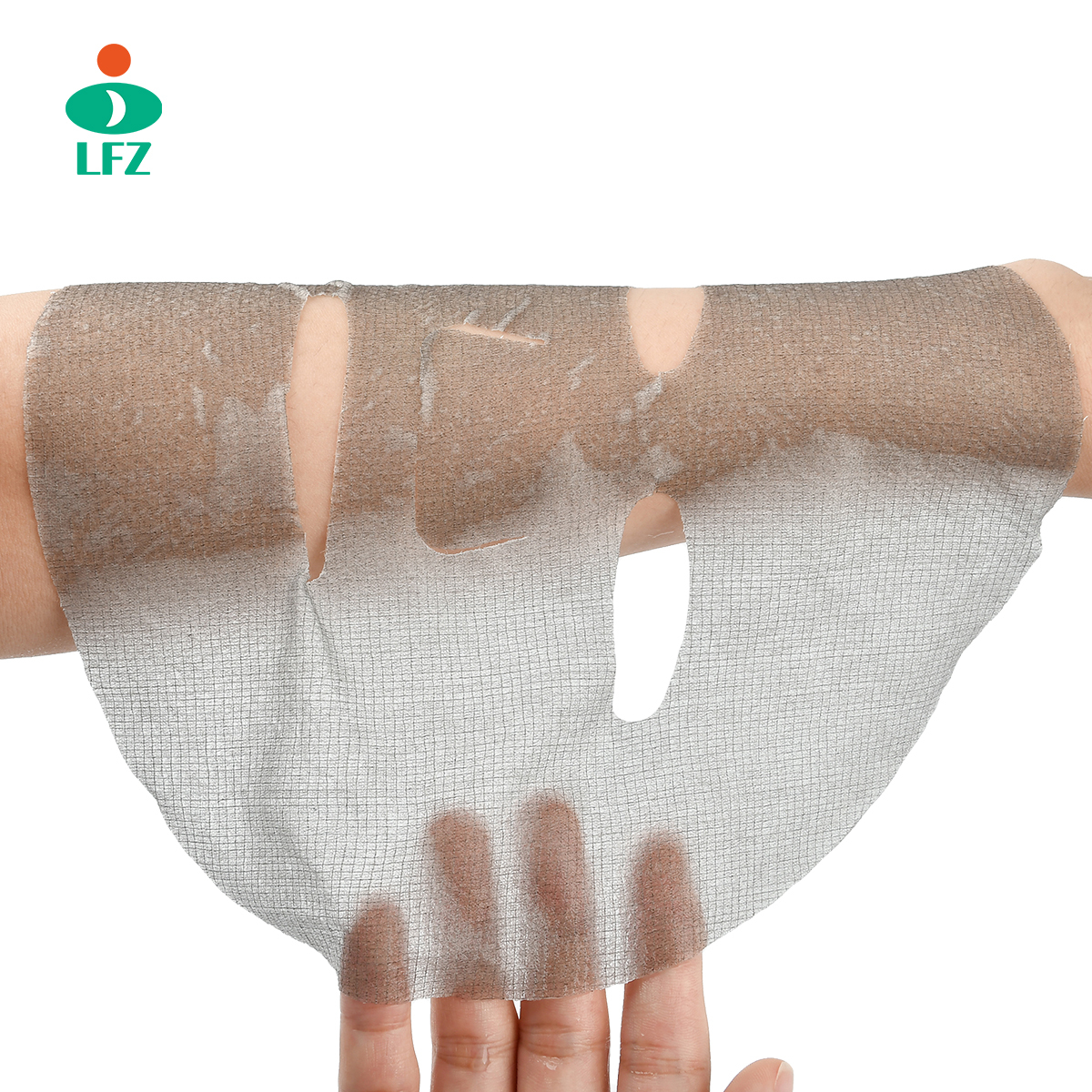 Gray Milk Lyocell Fiber Spunlace Nonwoven Fabric DRY Face Paper Sheet Raw Material Dry Facial Mask