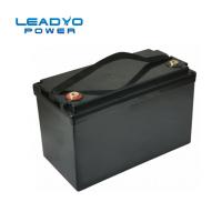 Caixa do ABS de Screwable do preto da bateria 12V 100ah 1280Wh de Leadyo Smart BMS Lifepo 4