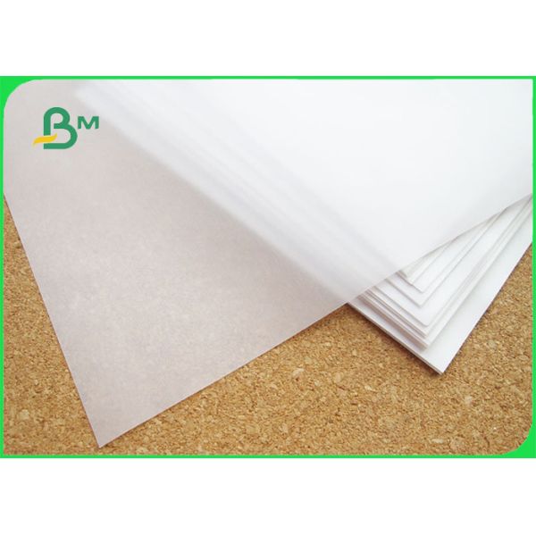 35gsm 40gsm Food Grade White MG Bleached kraft Paper For Sugar Bag 500mm