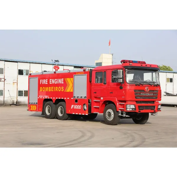 Shacman Weichai Engine Water Tank Fire Fighting Lorry Truck